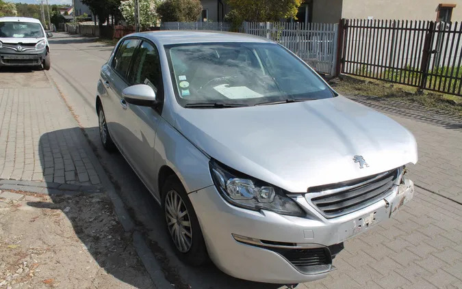 dobrzany Peugeot 308 cena 12900 przebieg: 156281, rok produkcji 2016 z Dobrzany